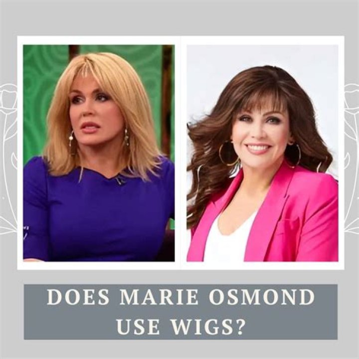 Does Marie Osmond Wear A Wig