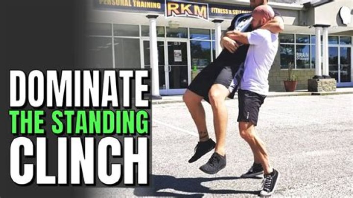 Dominate the Standing Clinch Plus a Dirty Knee Strike Trick YouTube