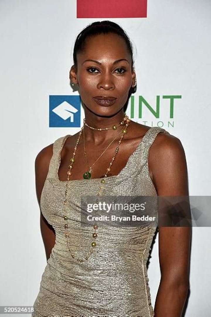 Dominique Jackson, actress and model, and her fianc&eacute;, Edwin Torres