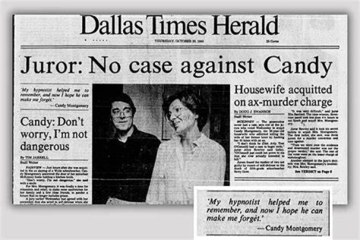 Don Crowder represented Candy Montgomery Don Crowder represented Candy Montgomery