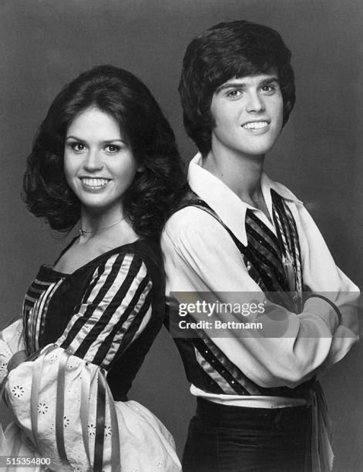 Donny Osmond and Marie Osmond The Osmonds celebrate their 50th