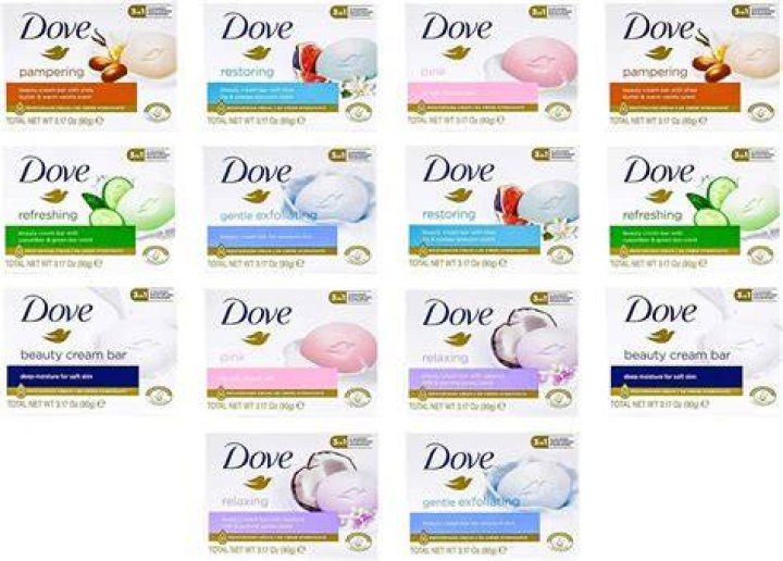 Dove Soap 4 in 1 (3 x 4) Janson Beauty