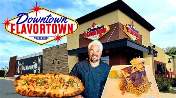 DOWNTOWN FLAVORTOWN (Guy Fieri) Pigeon Tn YouTube