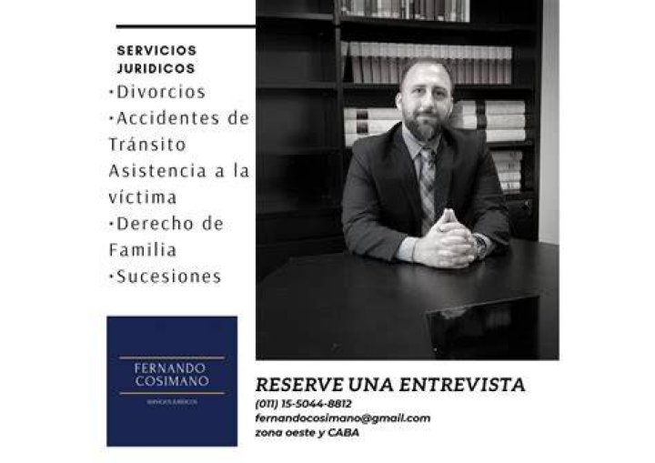 Dr. Fernando Cosimano la nueva generaci&oacute;n de abogados Caras