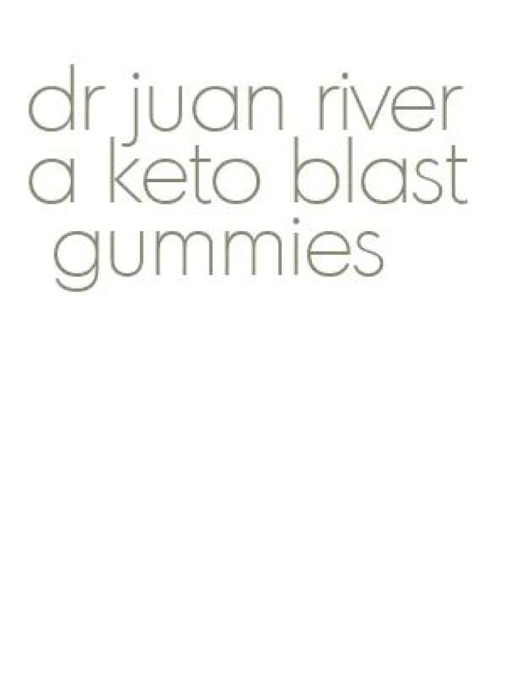 Dr Juan Rivera Keto Blast Gummies new 2023 Produtor Eventos e