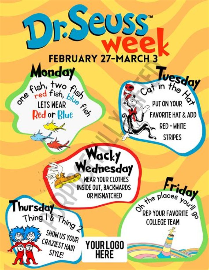 Dr. Suess Week Quest Academy