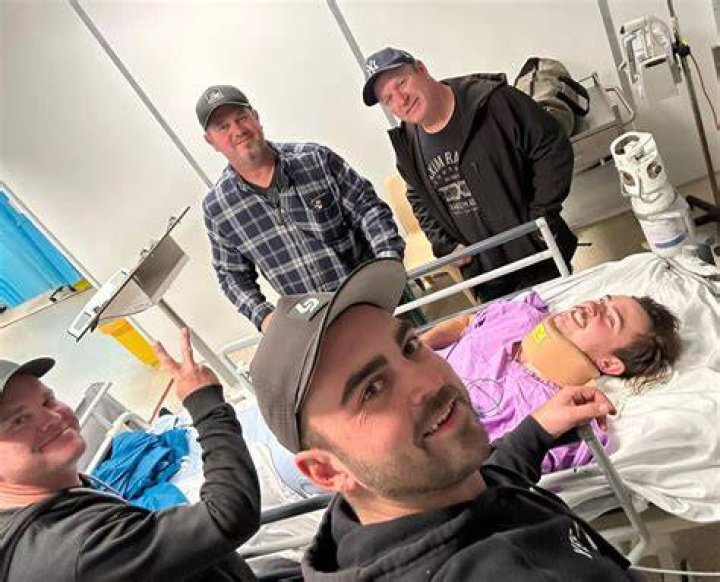 Dumesny hospitalised after crash