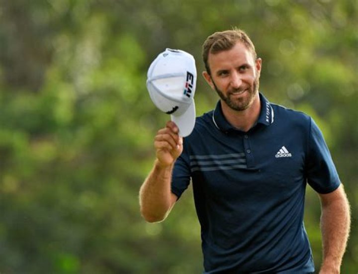 Dustin Johnson without a beard remains one of the most terrifying