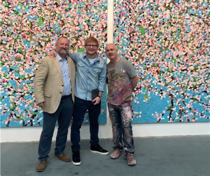 Ed Sheeran&rsquo;s father shares details of his life in art in speech at