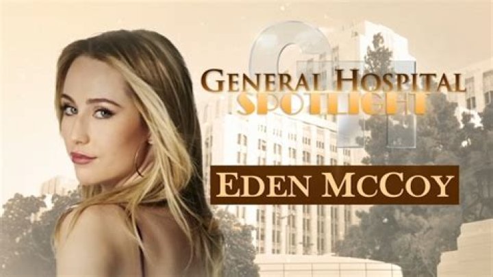 Eden McCoy on Twitter General hospital, Character actor, Guinness