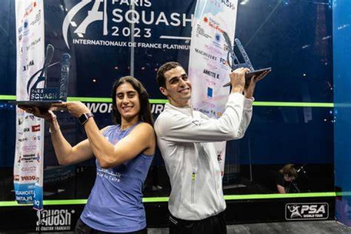 Egypt&rsquo;s Ali Farag and Nour El Sherbini crowned world champions in