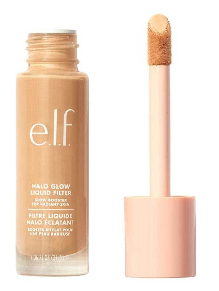 elf Light/Medium Halo Glow Liquid Filter Review & Swatches