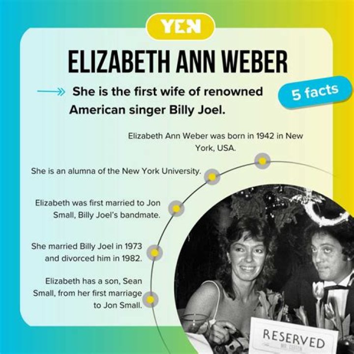 Elizabeth Ann Weber What happened to Billy Joel's first wife? Tuko.co.ke