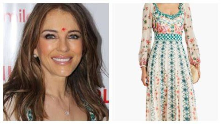 Elizabeth Hurley stuns in a string bikini in sunsoaked photo alongside