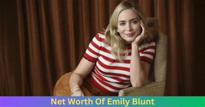 Emily Blunt Net Worth Updated 2023 »