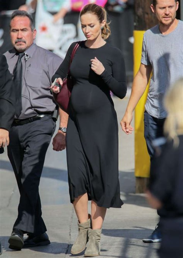 Emily Blunt pregnant 'Excited' actress and husband, The Office US star