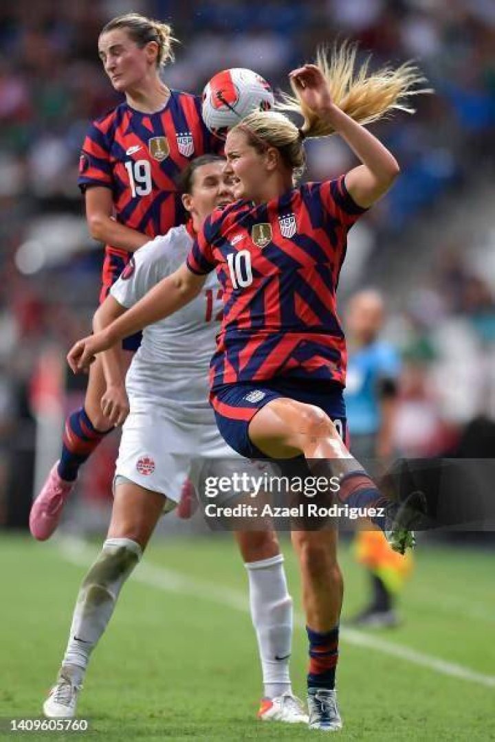 Emily Christine Sinclair and Lindsey Horan, Portland Thorns