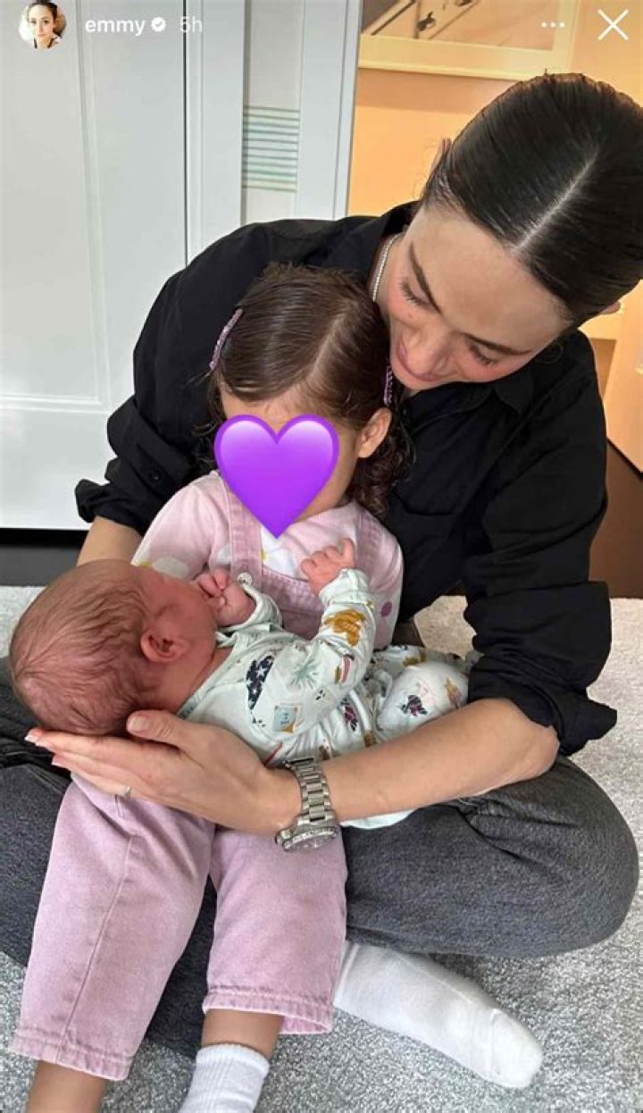 Emmy Rossum Baby Girl with Husband Sam Esmail