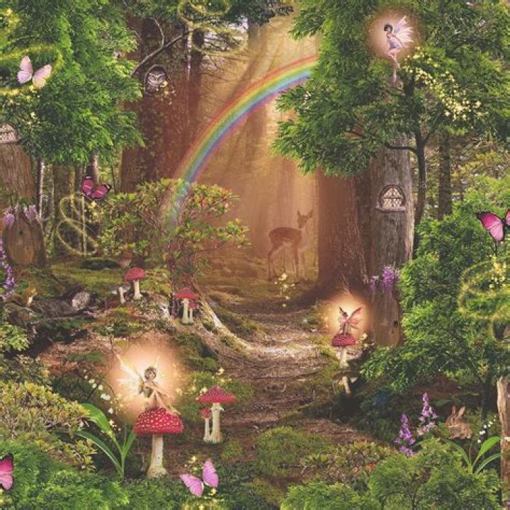 Enchanting World of Fairies Graphic by ABf · Creative Fabrica