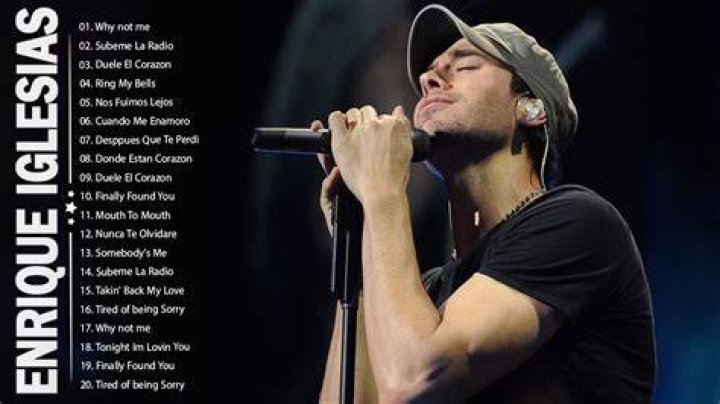 Enrique Iglesias - Most Famous Singers from Spain
