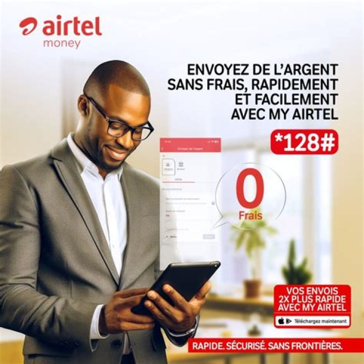 Envoyer l&acute;argent &agrave; Airtel Money