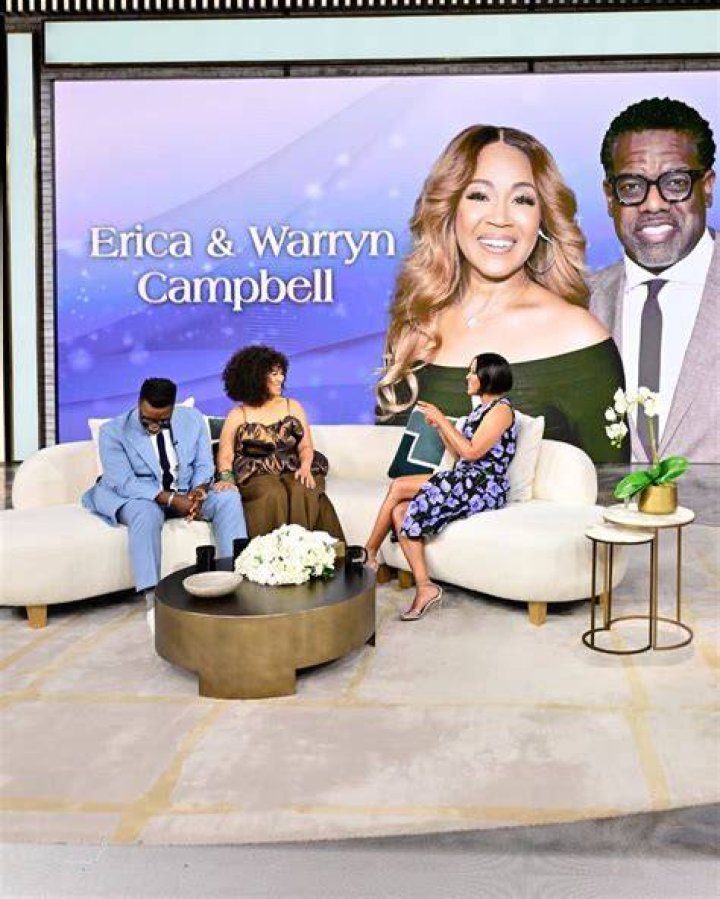 Erica & Warryn Campbell at Red Carpet Premiere of TV One's "We're The