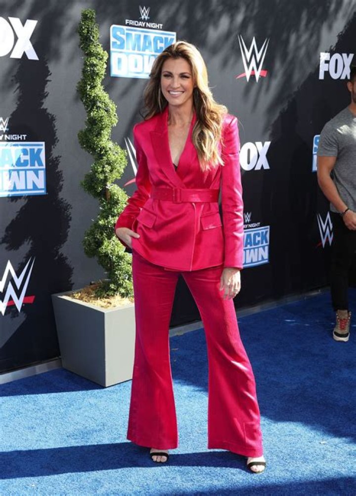 ERIN ANDREWS at WWE Friday Night Smackdown on Fox Premiere in Los