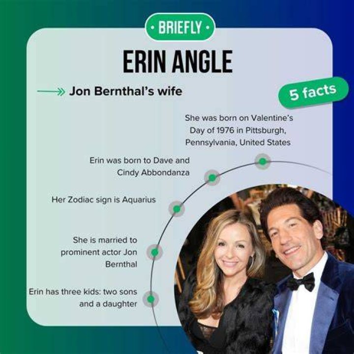 Erin Angle Biography of Jon Bernthal Wife