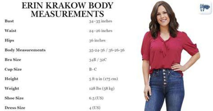 Erin Krakow Height