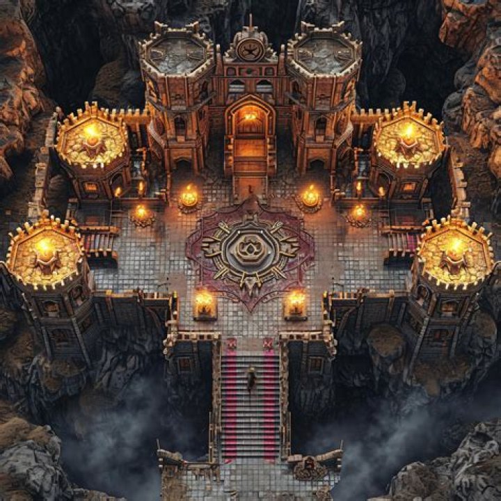 Erochia Dwarven Stronghold by on deviantART