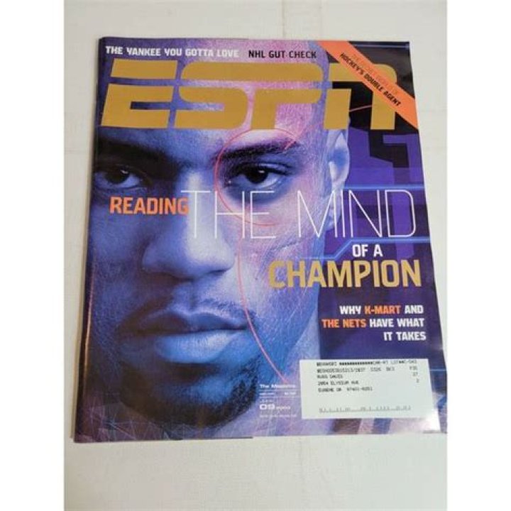 ESPN Other Vintage Sports Magazine Espn Kmart Kenyon Martin Mind Of