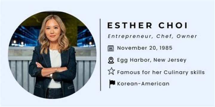 Esther Choi Bio, Wiki, Age, Height, Parents, Husband, and Net Worth