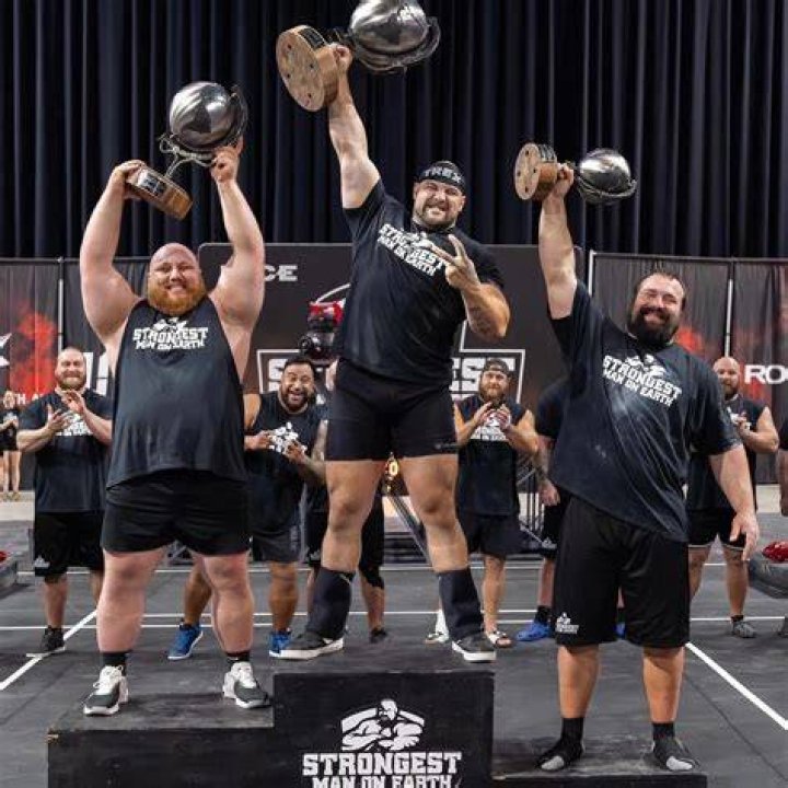 Evan Singleton, TRex, Strongman Beefy men, Bear man muscle, Big muscles