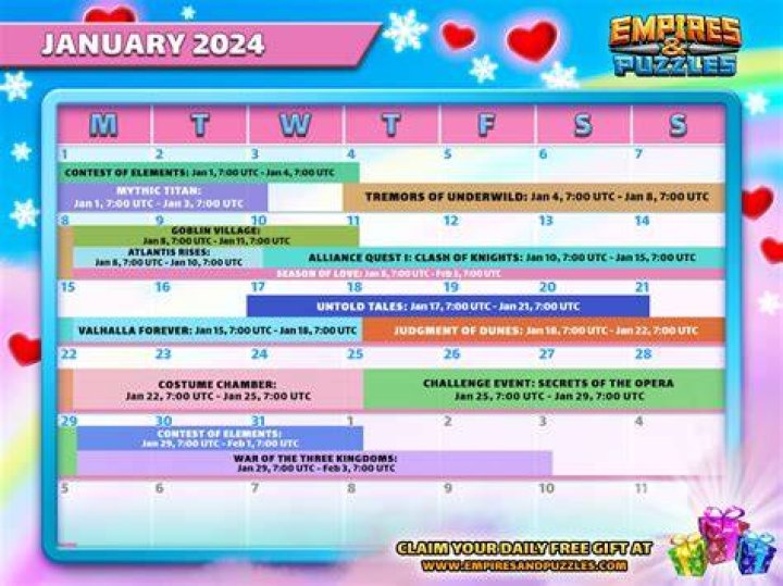 Events for January 2024 Alliance Francaise of NW CT