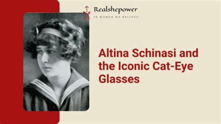 Everything About Altina Schinasi CatEye Glasses Inventor Wiki