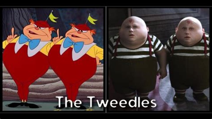 Explicaci&oacute;n de los gemelos Tweedledee y Tweedledum de Alicia en el pa&iacute;s