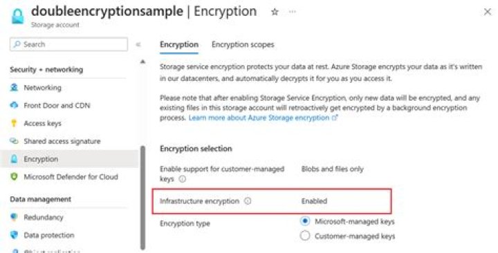 Exploring Azure Storage Data Encryption