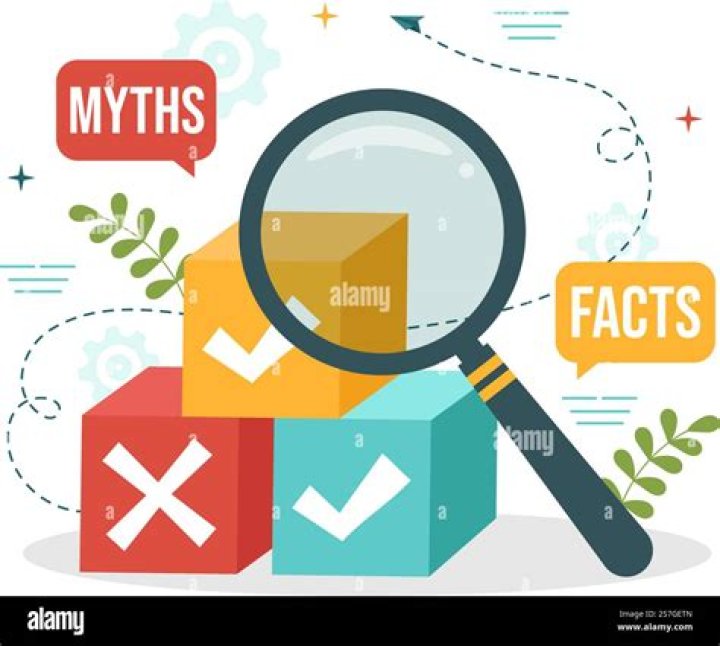 Fact Check Vector Illustration With Myths vs Facts News for Thorough