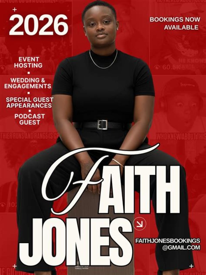 Faith Jones Facebook, Instagram, Twitter [Profiles]
