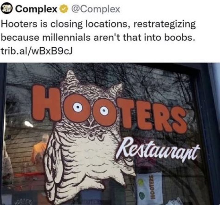 False Reports Assert that Hooters Will Rename and Close Its Restaurants in 2022.