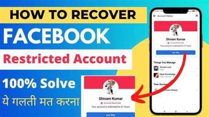 Fb account restricted problem 2022 facebook account restricted