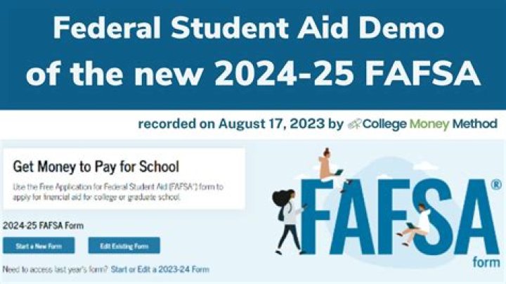 Federal Student Aid video channel to explain FASFA, loan options, and