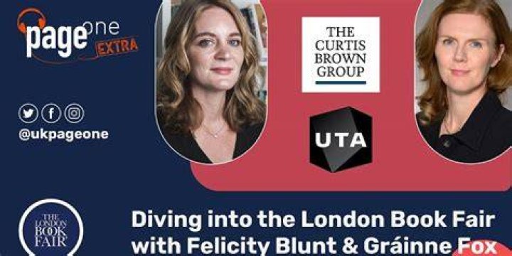Felicity Blunt Is a literary agent