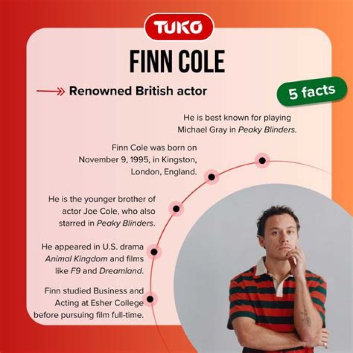 Finn Cole The Top Up and Coming British Male Actors in 2019