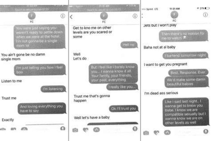 Fletcher Cox Text Messages