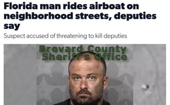 Florida man's mugshot goes viral after traffic stop arrest