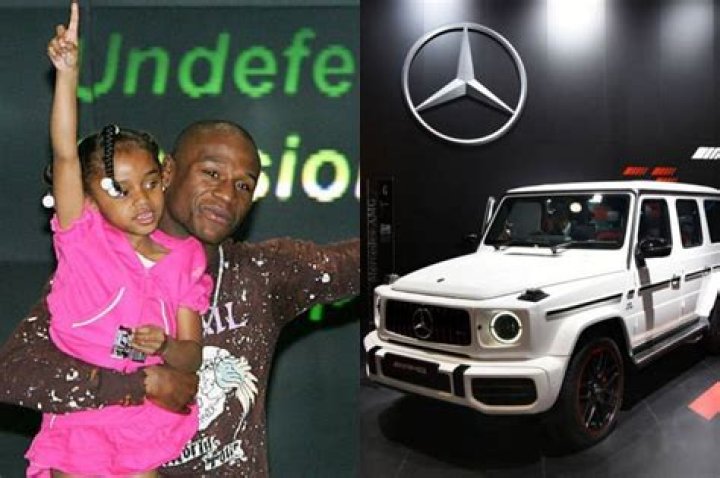 Floyd Mayweather With His Daughter & Her Mother (2018) Floyd