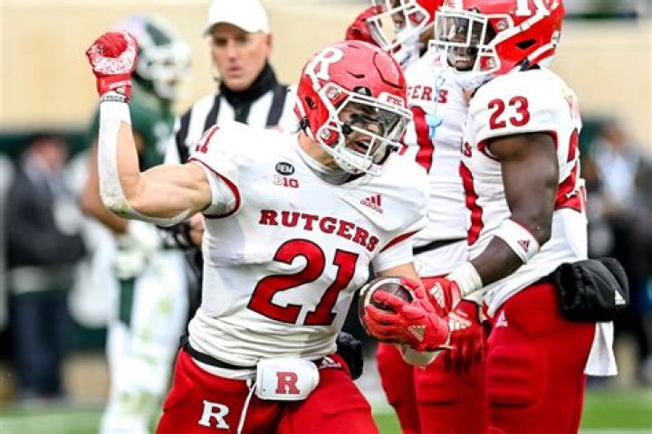 Football Rutgers beats Michigan State!