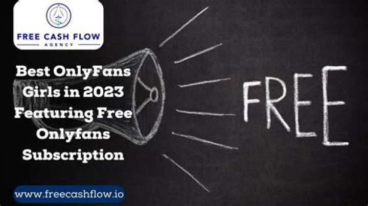 Free Onlyfans Subscription Accounts 2021 bfreea
