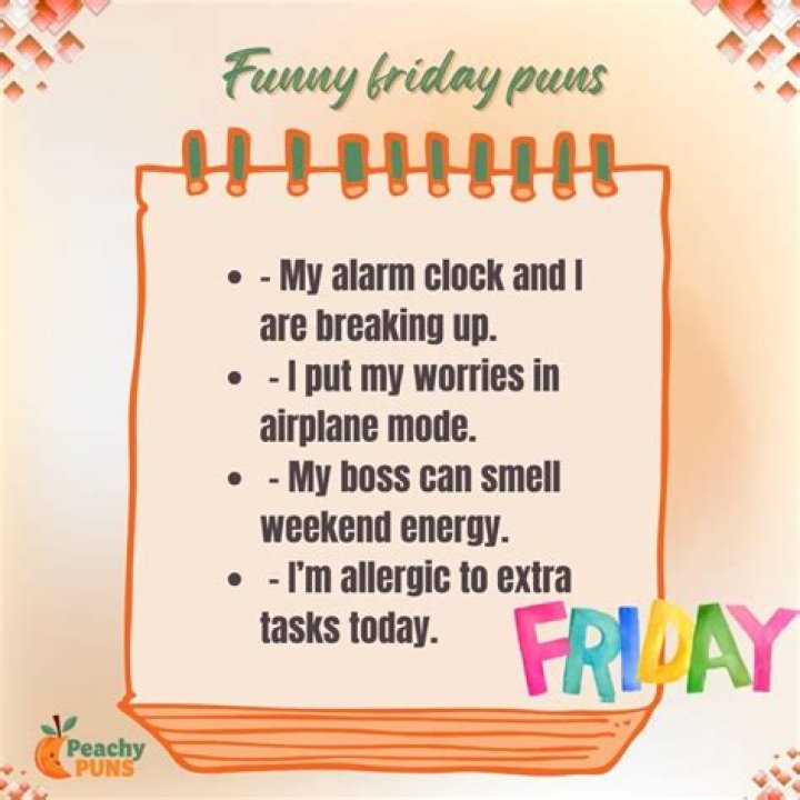 friday Cute jokes, Funny puns, Funny food puns